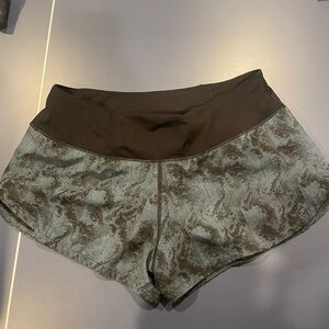 Vuori Women's Black and Gray Athletic Shorts